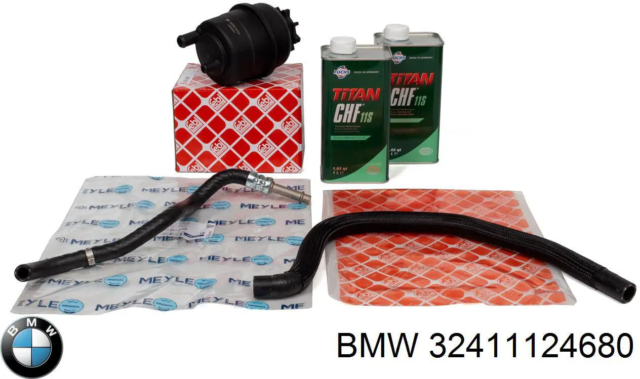 Depósito de bomba de dirección hidráulica BMW 3 E46