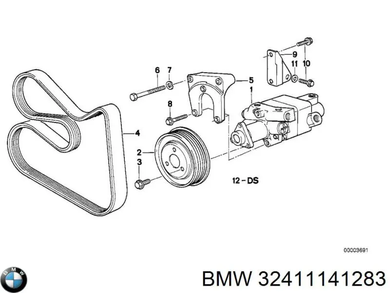 Bomba de dirección asistida  BMW 32411141283 precio, desde 792,25 EUR