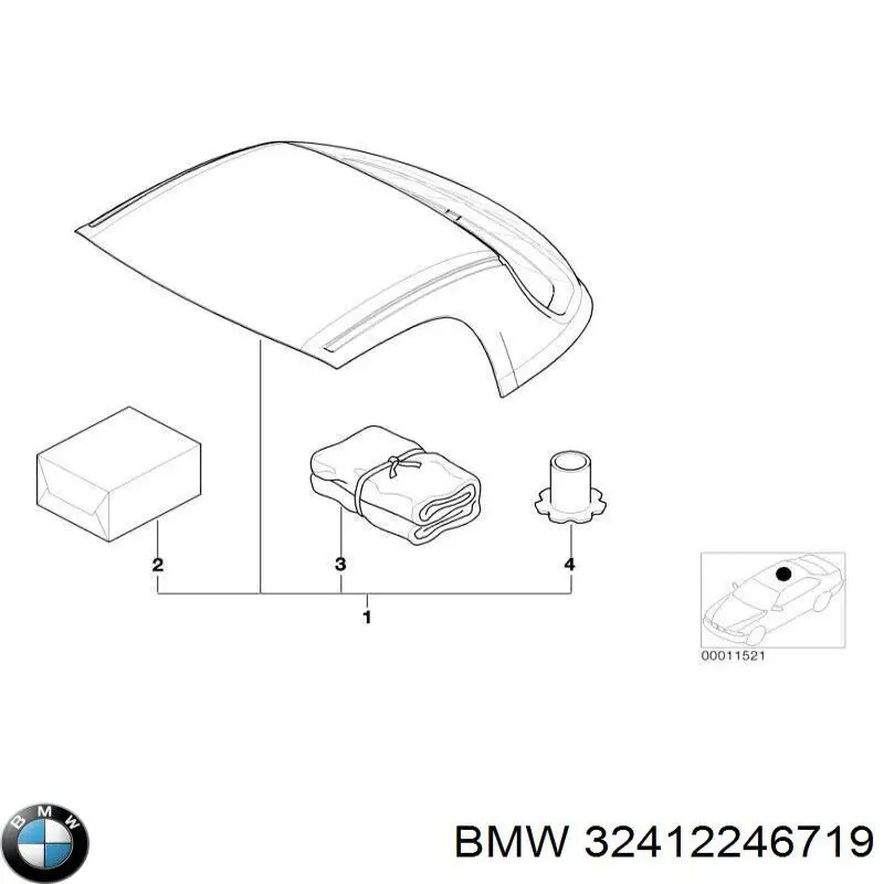 2246719 BMW Polea de bomba de la dirección asistida