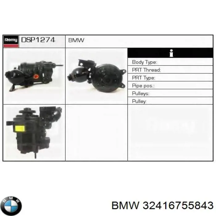 Comprar 32416755843 BMW Bomba servodireccion