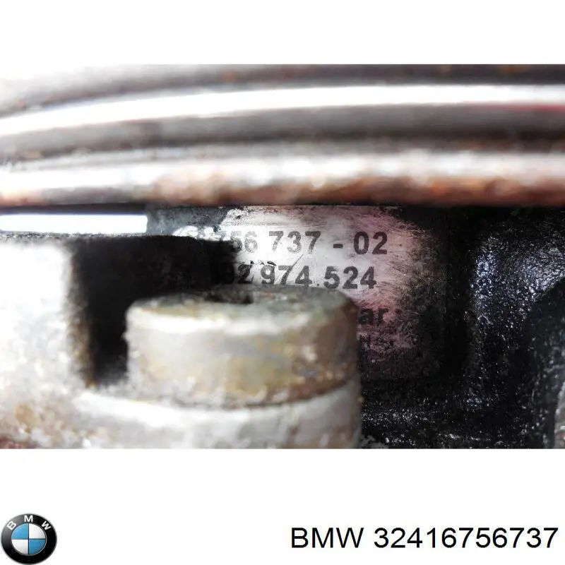 Bomba de dirección hidráulica BMW 32416756737