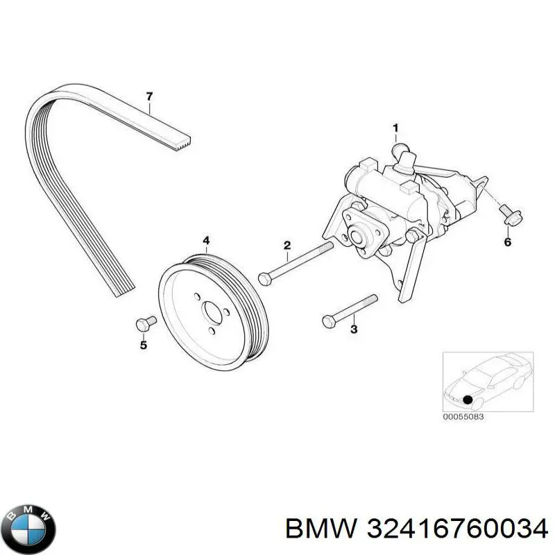 Comprar 32416760034 BMW Bomba servodireccion