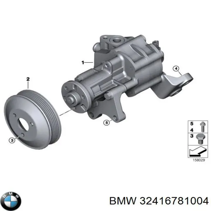 Bomba de dirección asistida  BMW 32416781004 precio, desde 1204,07 EUR