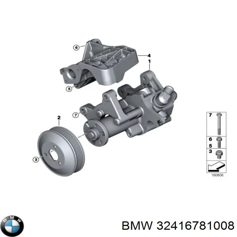 Comprar 32416781008 BMW Bomba servodireccion