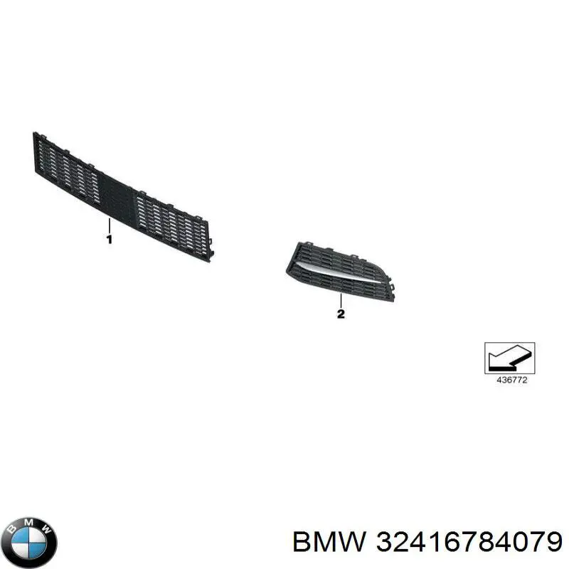 Caja del filtro de aire BMW 32416784079 precio, desde 7,38 EUR