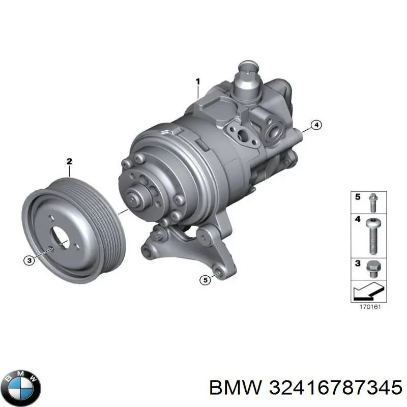 Comprar 32416787345 BMW Bomba servodireccion