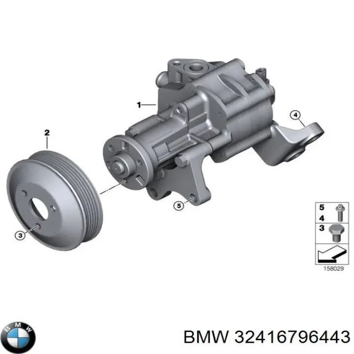 Bomba de dirección asistida  BMW 32416783892 precio, desde 1204,07 EUR
