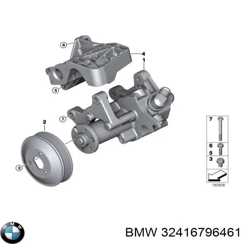 Comprar 32416796461 BMW Bomba servodireccion