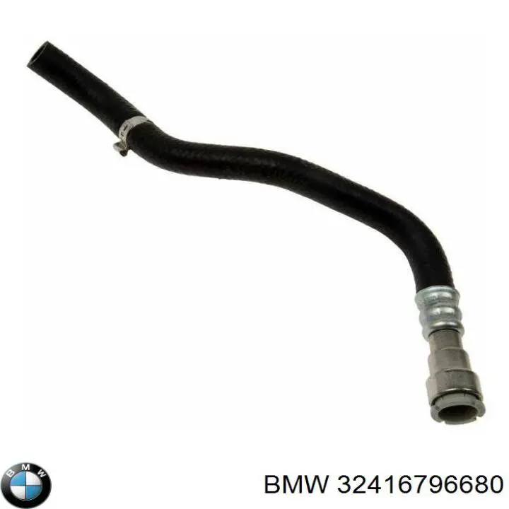 Comprar 32416796680 BMW Manguera de baja presión de dirección asistida, de la cremallera al depósito