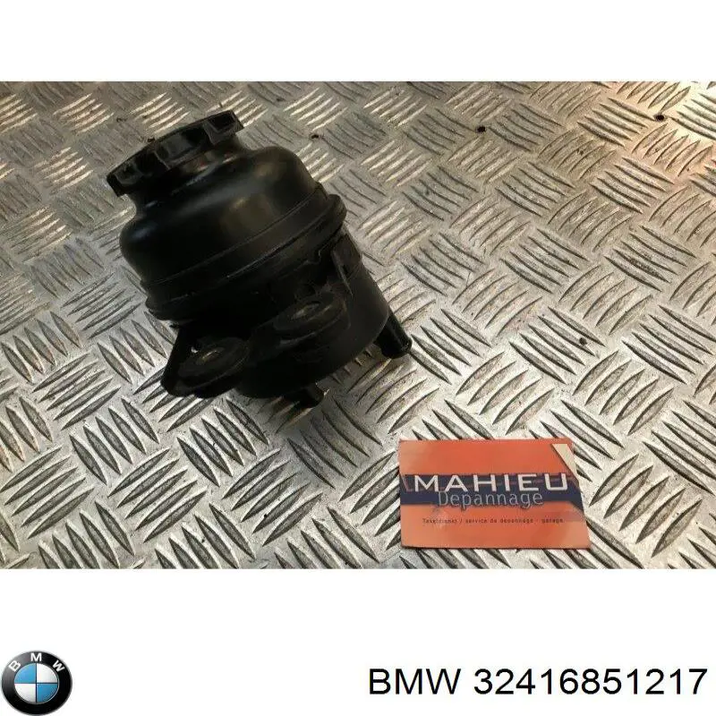 Depósito de bomba de dirección hidráulica 32416851217 BMW