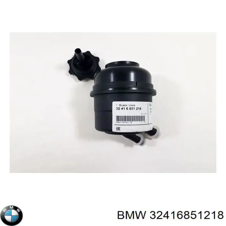 Depósito de bomba de dirección hidráulica 32416851218 BMW