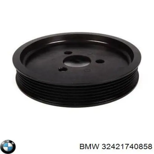 Polea de la bomba de dirección asistida 32421740858 BMW