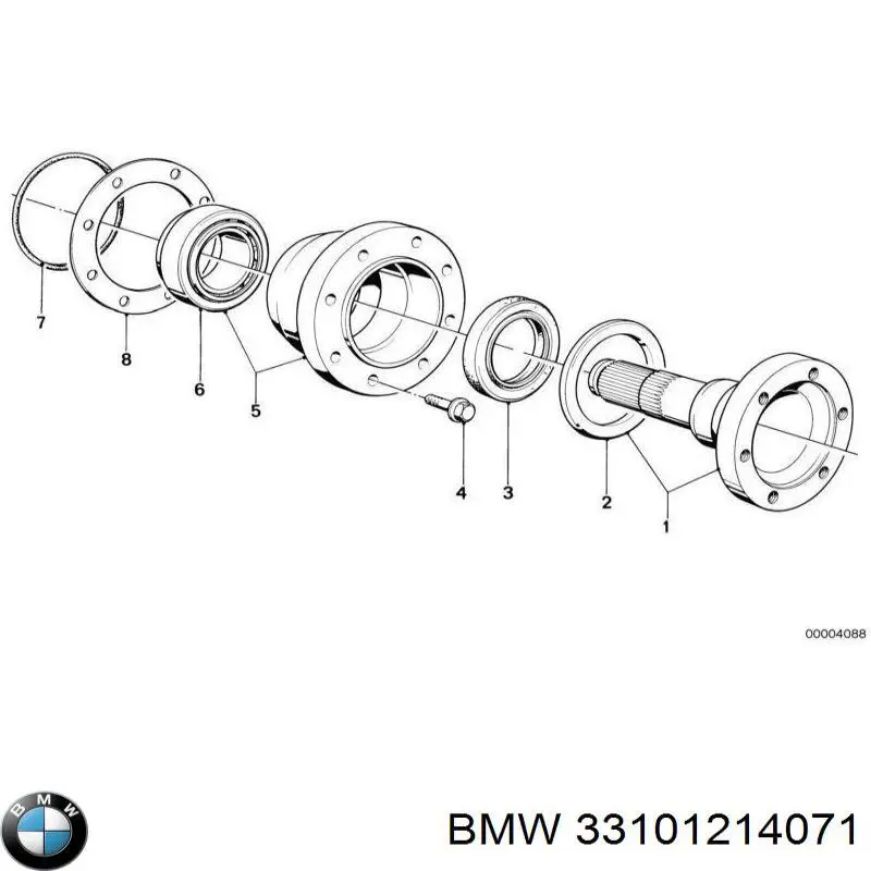 Retén del diferencial del eje trasero BMW 33101214071 precio, desde 24,99 EUR