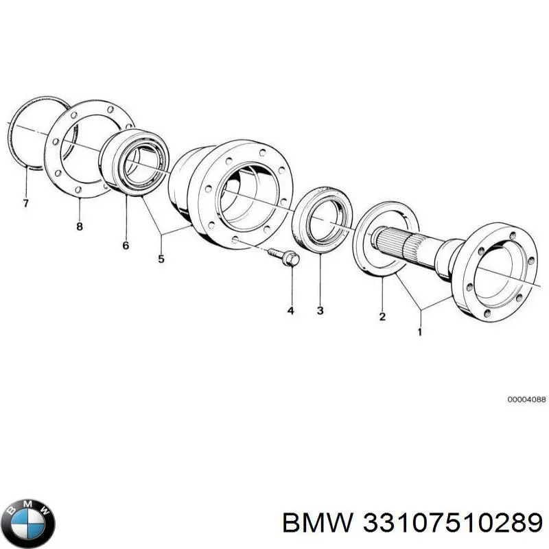 Retén del diferencial del eje trasero BMW 33107510289 precio, desde 24,99 EUR