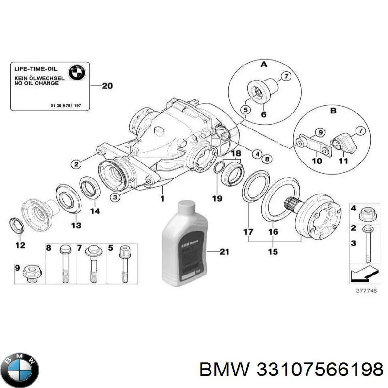 Comprar 33107566198 BMW 