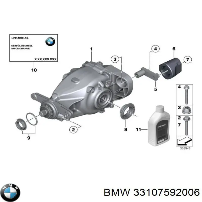 33107592006 BMW Disco de embrague