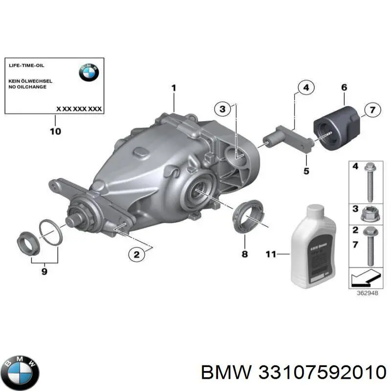 33107592010 BMW disco de embrague