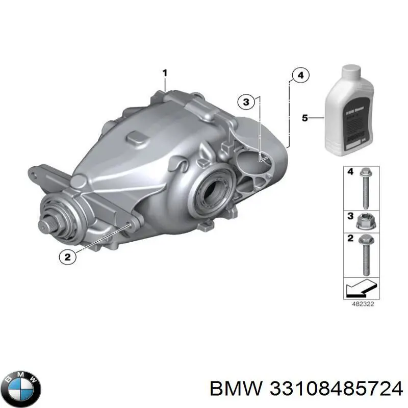 33107605590 BMW disco de embrague