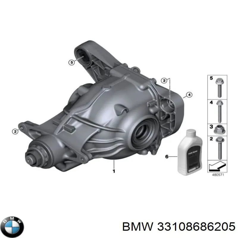 33108686205 BMW Disco de embrague