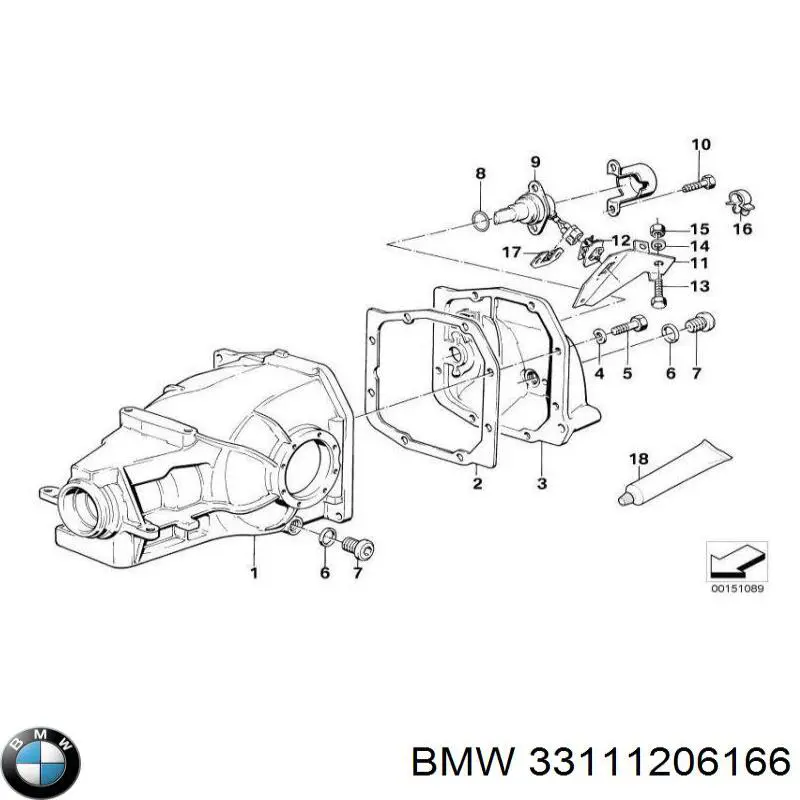 33111206166 BMW