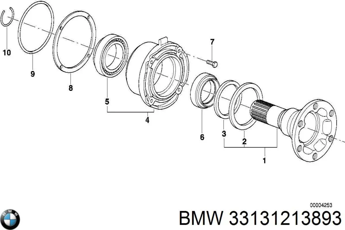 Comprar 33131213893 BMW Rodamiento caja de cambios