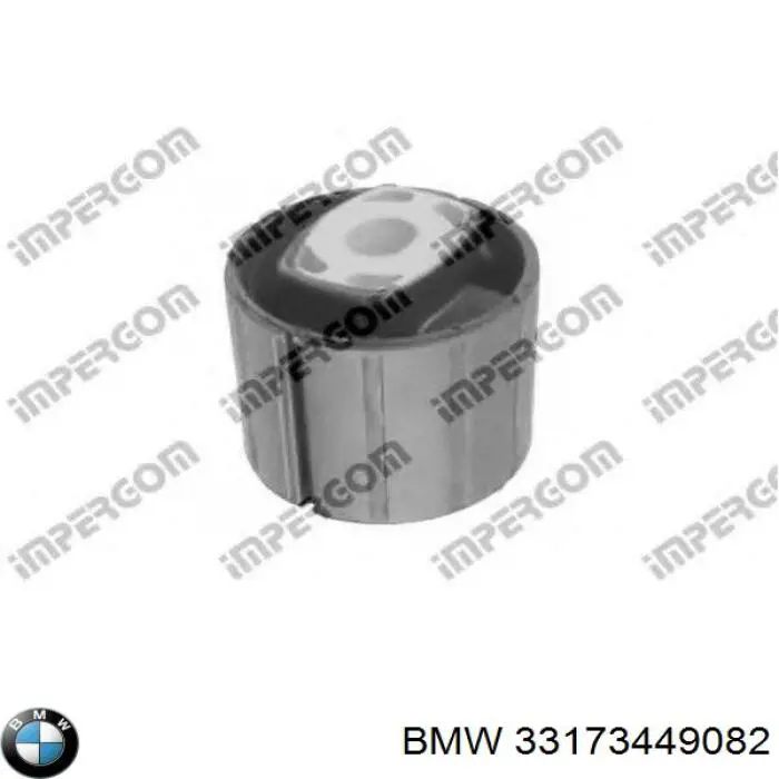 33173449082 BMW suspensión, cuerpo del eje trasero