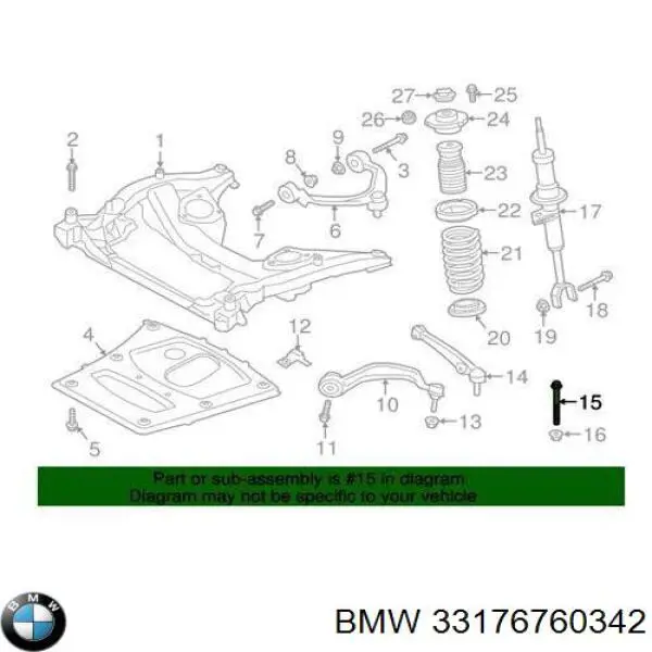 33176760342 BMW