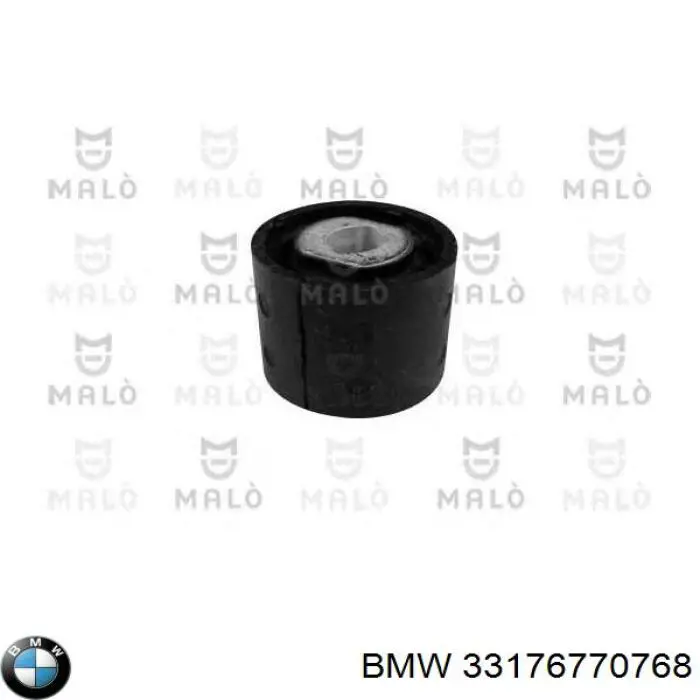 33176770768 BMW suspensión, cuerpo del eje trasero