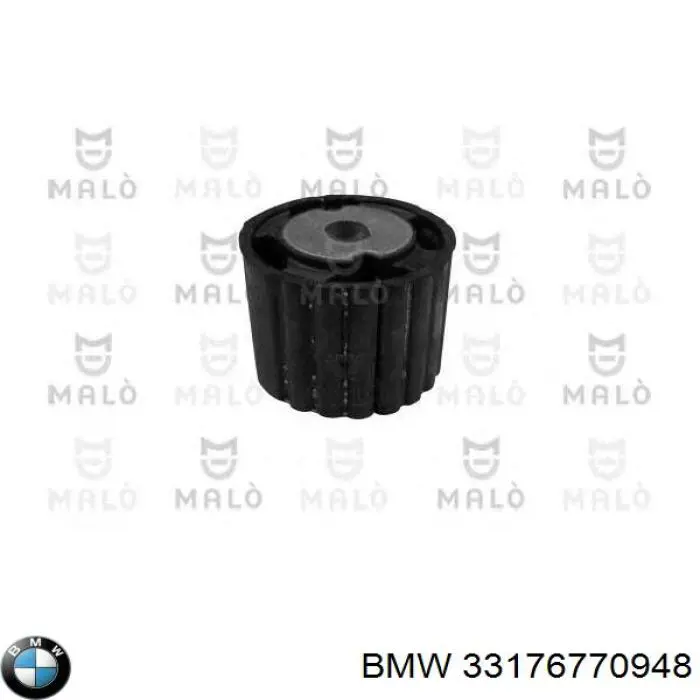 33176770948 BMW suspensión, cuerpo del eje trasero