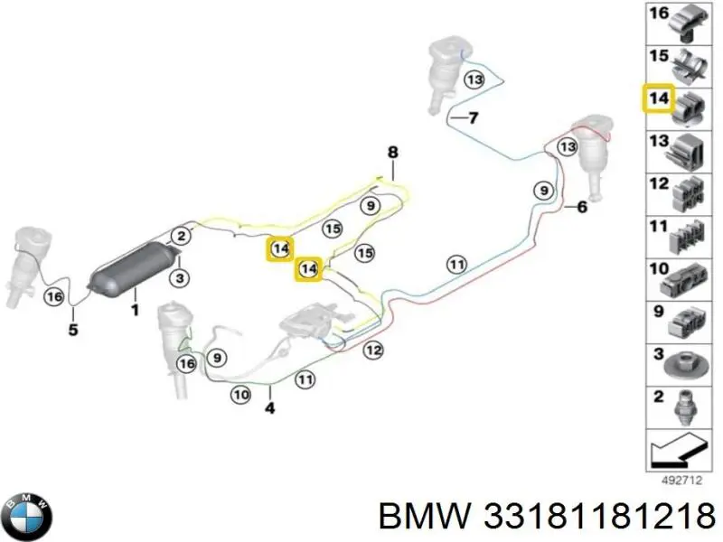 Comprar 33181181218 BMW 