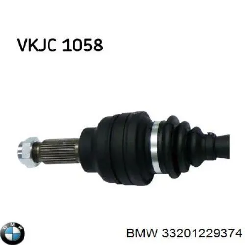 Comprar 33201229374 BMW Semieje