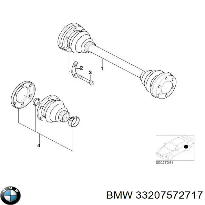  BMW 33207572717 precio, desde 6,62 EUR