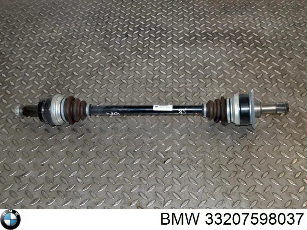 33207598037 BMW árbol de transmisión trasero izquierdo