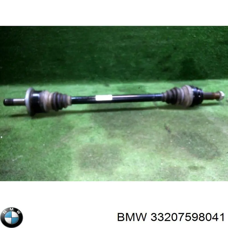 7598041 BMW árbol de transmisión trasero izquierdo