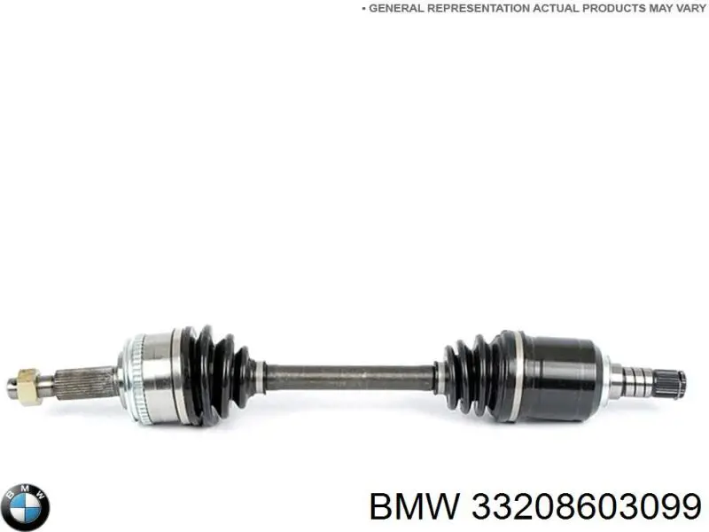 33207581023 BMW árbol de transmisión trasero izquierdo