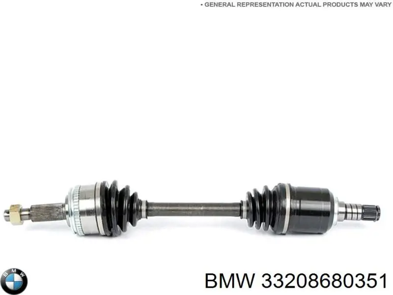 33208680351 BMW árbol de transmisión trasero izquierdo