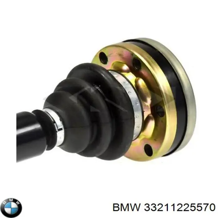 Árbol de transmisión trasero para BMW 3 (E30)