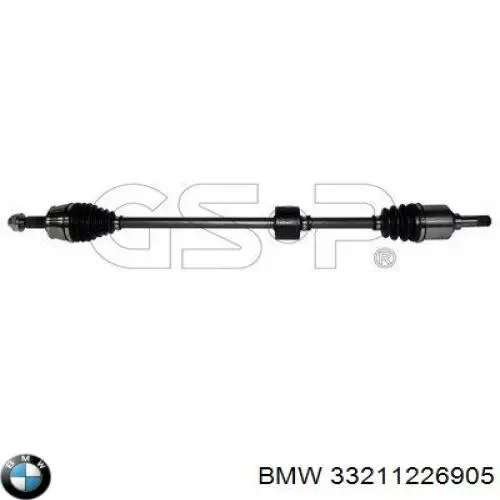 33211226905 BMW árbol de transmisión trasero