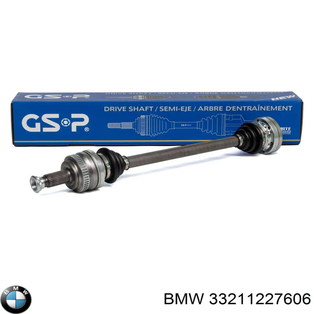 33211227606 BMW árbol de transmisión trasero