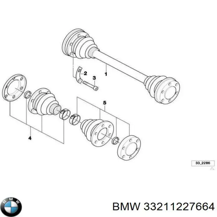  BMW 33211227664 precio, desde 15,58 EUR