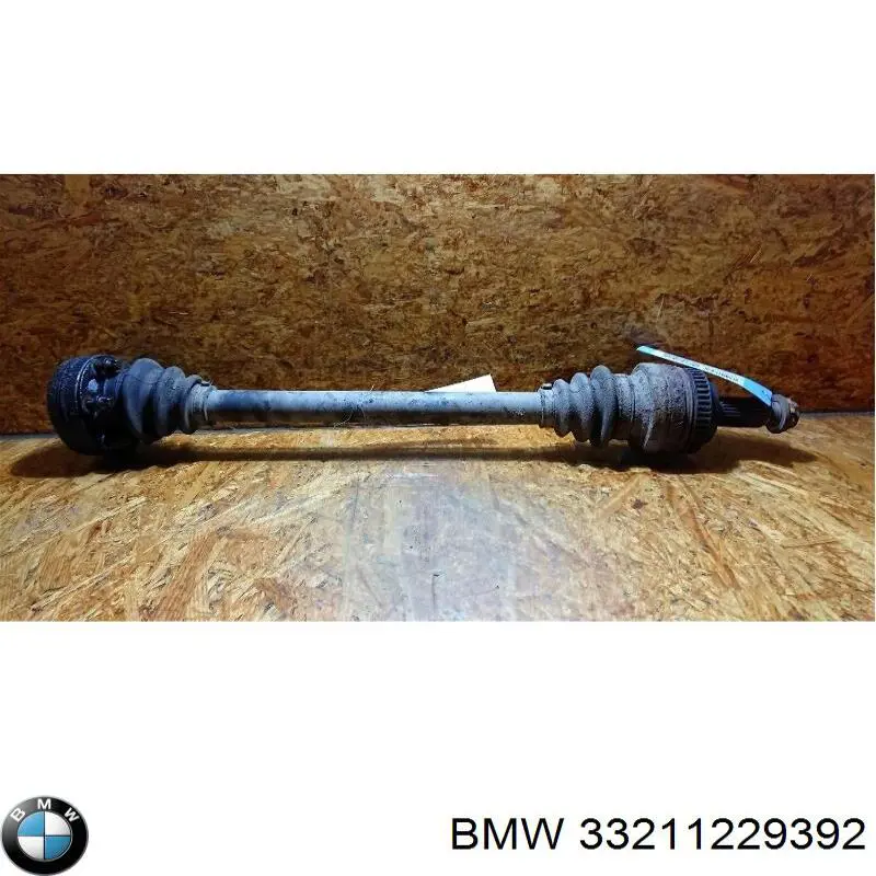 33211229392 BMW árbol de transmisión trasero izquierdo