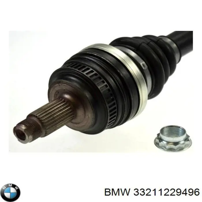 33211229496 BMW árbol de transmisión trasero derecho