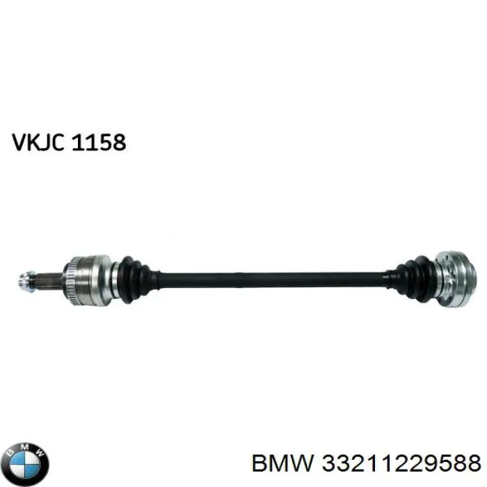 Comprar 33211229588 BMW Semieje trasero derecho
