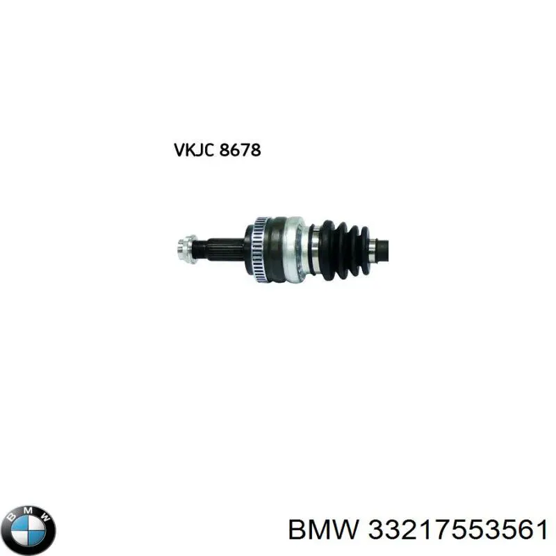Semieje trasero izquierdo BMW 33217553561 precio, desde 111,52 EUR