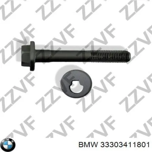 Comprar 33303411801 BMW Perno de fijación del brazo inferior trasero exterior
