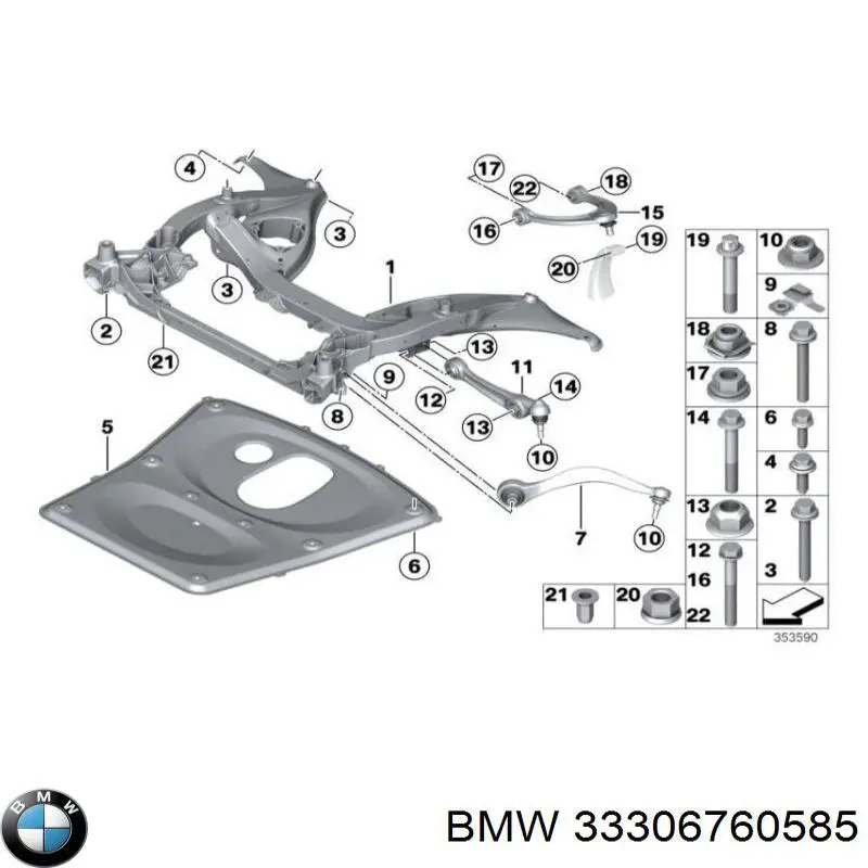  BMW 33306760585 precio, desde 5,23 EUR