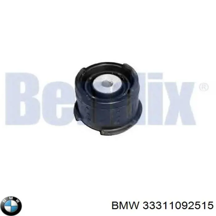 33311092515 BMW suspensión, cuerpo del eje trasero