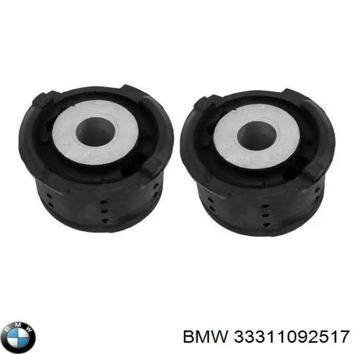 33311092517 BMW suspensión, cuerpo del eje trasero