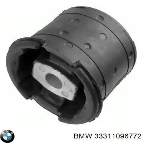 33311096772 BMW suspensión, cuerpo del eje trasero