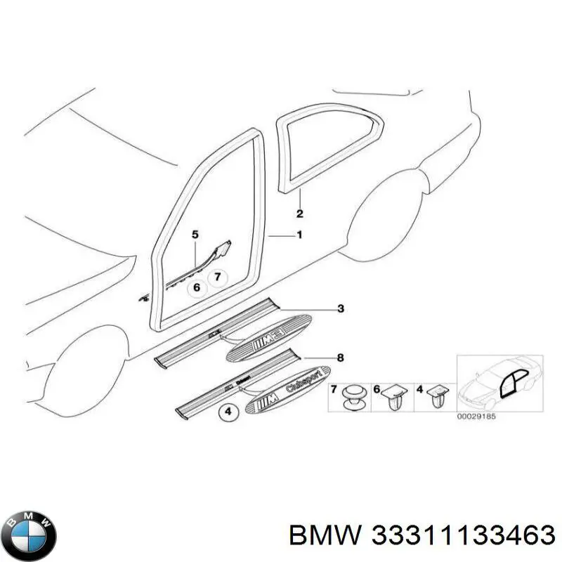 33311133463 BMW